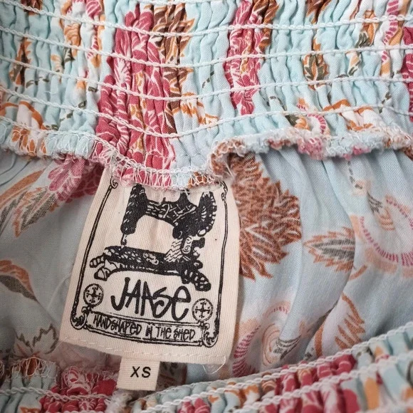 Jaase Endless Summer Floral Sleeveless Halter Maxi Dress Size XS - Picture 6 of 7